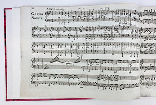 Beethoven, Ludwig van. (1770–1827) Sonate per il Piano-forte ed un Violino obligato, scritta in uno stile molto concertante, quasi come d’un concerto ... dedicata al suo amico R. Kreuzer. Opera 47.