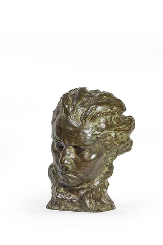 [Beethoven, Ludwig van. (1770–1827)] Foucault, Simon-Charles. (1884–1923) Bronze Bust of the Composer