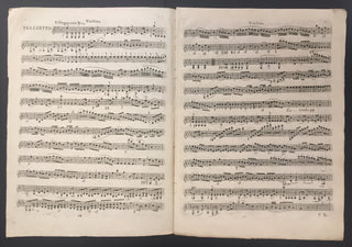 Beethoven, Ludwig van. (1770–1827) Gran Trio per Violino, Viola e Violoncello [...] Op. III.