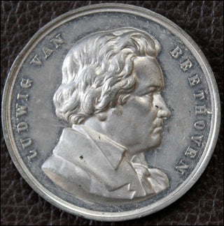 Beethoven, Ludwig van. (1770–1827) 1885 Bonn Grosses Musikfest Medal