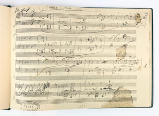 Beethoven, Ludwig van. (1770–1827) Klaviersonate F-moll, Opus 57 [Appassionata], im Faksimile der Urschrift