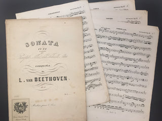 Beethoven, Ludwig van. (1770–1827) Sonata in Fa maggiore […] Op. 17.