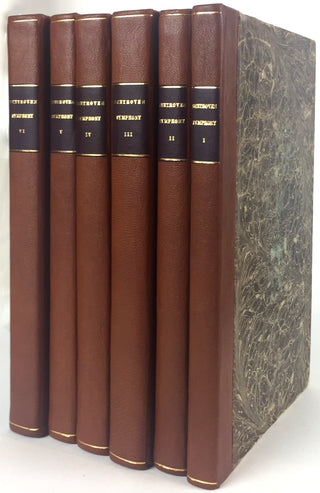 Beethoven, Ludwig van. (1770–1827) [Edmond de Coussemaker. (1805–1876)] Cinquième Sinfonie.... Oeuvre 67. Partition. BEETHOVEN'S FIFTH SYMPHONY FIRST EDITION—THE COPY OF EDMOND DE COUSSEMAKER