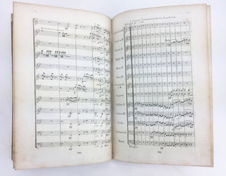 Beethoven, Ludwig van. (1770–1827) [Edmond de Coussemaker. (1805–1876)] Sixième Sinfonie Pastorale.... Oeuvre 68. Partition. BEETHOVEN'S PASTORAL SYMPHONY FIRST EDITION—THE COPY OF EDMOND DE COUSSEMAKER