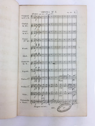 Beethoven, Ludwig van. (1770–1827) [Edmond de Coussemaker. (1805–1876)] Sinfonia eroica... Op. 55... Partizione. BEETHOVEN'S EROICA SYMPHONY FIRST GERMAN EDITION—THE COPY OF EDMOND DE COUSSEMAKER