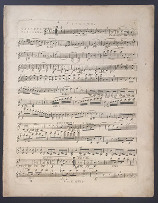 Beethoven, Ludwig van. (1770–1827) Trio für Piano-Forte, Violin und Violoncello [...] 97tes Werk