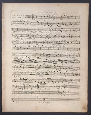 Beethoven, Ludwig van. (1770–1827) Trio für Piano-Forte, Violin und Violoncello [...] 97tes Werk