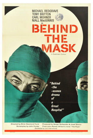 [Behind The Mask] "Behind The Mask " - 1958 Poster