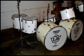 Bellson, Louie [Luigi Paulino Alfredo Francesco Antonio Balassoni]. (1924 - 2009) Bellson&apos;s Personal Remo PTS Drumset