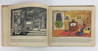 Bemelmans, Ludwig.  (1898–1962) "A Tale of Two Glimps" - Two Large Original Gouaches from his 1946 Book