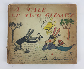 Bemelmans, Ludwig.  (1898–1962) "A Tale of Two Glimps" - Two Large Original Gouaches from his 1946 Book