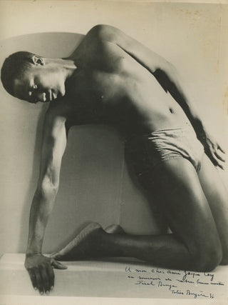 [Baker, Josephine. (1906–1975)] Benga, Feral. (1906–1957) Signed Photograph