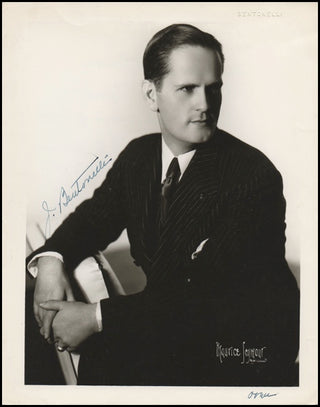 Bentonelli, Joseph. (1898-1975) Signed Photograph of the "Oklahoma Tenor."