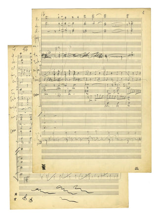 Berio, Luciano. (1925–2003) Autograph Musical Manuscript