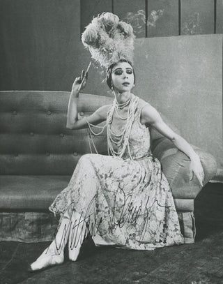 Beriosova, Svetlana. (1932–1998) "Les biches" - Signed Photograph