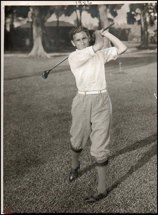 Berlin, Irving. (1888-1989) Original 1926 Photograph playing Golf