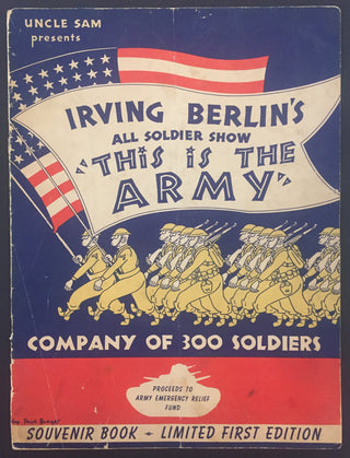 Berlin, Irving. (1888–1989) "This is the Army" - Signed Souvenir Program