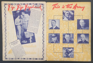 Berlin, Irving. (1888–1989) "This is the Army" - Signed Souvenir Program