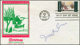 Berlin, Irving. (1888-1989)) Signed "White Christmas" FDC