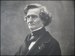 [Berlioz, Hector. (1803 - 1869)] Gaspard-Félix Tournachon, "Nadar". (1820-1910) Original 1857 Signed Nadar Photograph