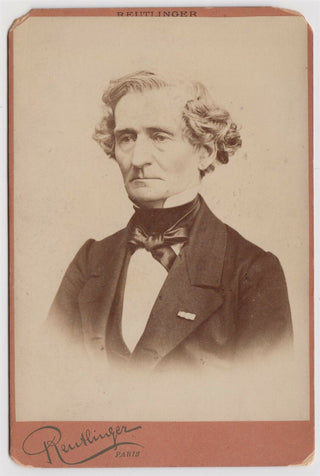 Berlioz, Hector. (1803–1869) Cabinet Photograph