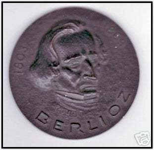 Berlioz, Hector. (1803-1869) Fine Bronze Medal