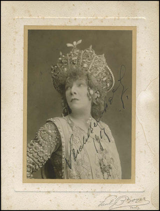 [Film &amp; Theatre] Bernhardt, Sarah. (1844-1923) Signed Photograph