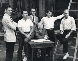 [West Side Story] [Bernstein, Leonard. (1918–1990) & Sondheim, Stephen. (1930–2021) & Robbins, Jerome. (1918–1998)] Original Photograph