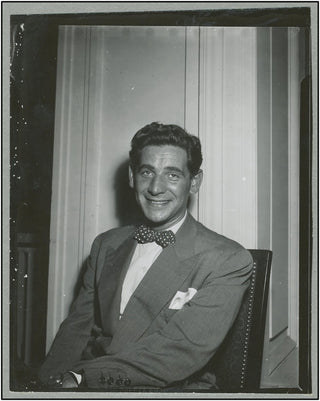 Bernstein, Leonard. (1918–1990) Rare Original 1945 Photograph