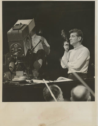 Bernstein, Leonard. (1918–1990) Original 1961 Photograph