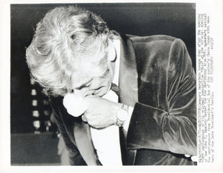 Bernstein, Leonard. (1918–1990) Original Photograph at the Premiere of Mass, 1971