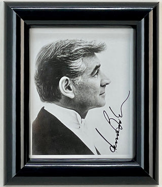 Bernstein, Leonard. (1918–1990) Signed Photograph