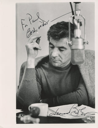 Bernstein, Leonard. (1918–1990) Signed Photograph