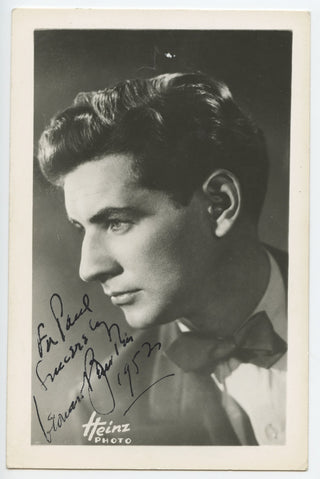 Bernstein, Leonard. (1918–1990) Early Signed Photograph