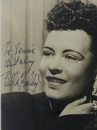 Holiday, Billie. (1915–1959) Signed Photograph