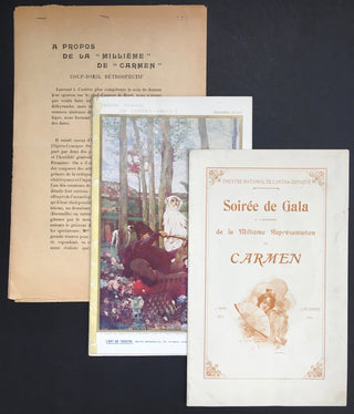 [Bizet, Georges. (1838–1875)] Puccini, Giacomo (1858–1924) & Saint-Saëns, Camille (1835–1921) & D'Indy, Vincent. (1851–1931) & Charpentier, Gustave (1860–1956) & Dubois, Théodore (1837–1924) & Pierné, Gabriel (1863–1937) & Humperdinck, Engelbert. (1854–19