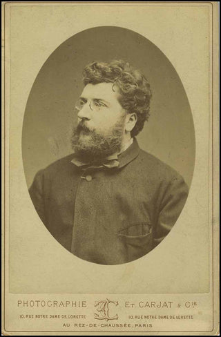 Bizet, Georges. (1838-1875) Original Cabinet Portrait