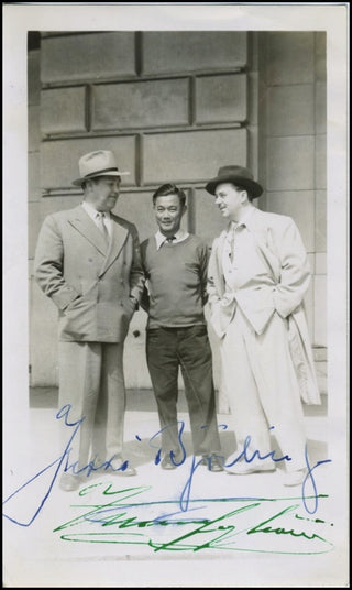 Björling,  Jussi. (1911-1960) &amp; Tagliavini, Ferruccio. (1913 - 1995) Rare Signed Photograph