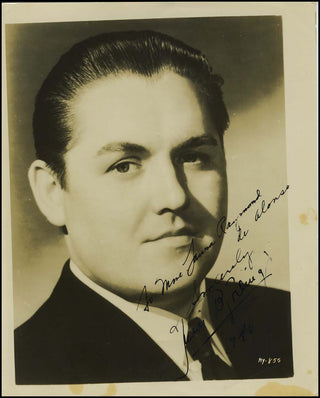 Björling,  Jussi. (1911-1960) Signed Photograph