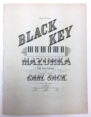 [Piano] Sack, Carl. Black Key Mazurka - Sheet Music