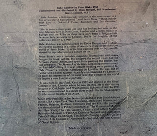 [Pop Art] Blake, Peter. (b. 1932) "Babe Rainbow," 1968