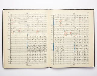 [Bartók, Béla. (1881–1945)] Böhm, Karl. (1894–1981) Vier Orchesterstücke - Karl Böhm's Signed Copy with Autograph Notes