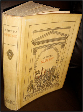 Boito, Arrigo. (1842-1918) "Nerone," Deluxe Limited Issue, bound in Vellum