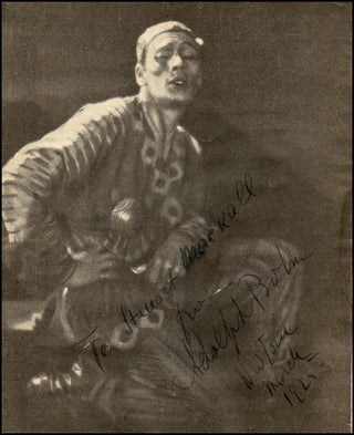 [Dance] Bolm, Adolph. (1884-1951) Signed Photograph