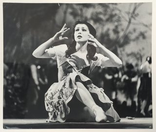 [Bolshoi Ballet] Plisetskaya, Maya. (1925–2015) Group of Signed Photographs