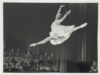 [Bolshoi Ballet] Plisetskaya, Maya. (1925–2015) Group of Signed Photographs