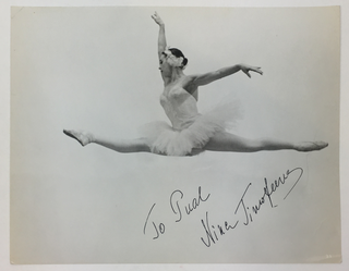 [Bolshoi Ballet] Plisetskaya, Maya. (1925–2015) Group of Signed Photographs