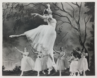 [Bolshoi Ballet] Plisetskaya, Maya. (1925–2015) Group of Signed Photographs