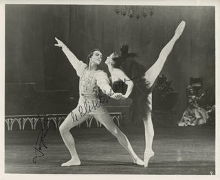 [Bolshoi Ballet] Plisetskaya, Maya. (1925–2015) & Maximova, Ekaterina. (1939–2009) & Fadeyechev, Nikolai. (1933–2020) Group of Signed Photographs