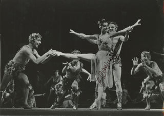 [Bolshoi Ballet] Plisetskaya, Maya. (1925–2015) & Maximova, Ekaterina. (1939–2009) & Fadeyechev, Nikolai. (1933–2020) Group of Signed Photographs